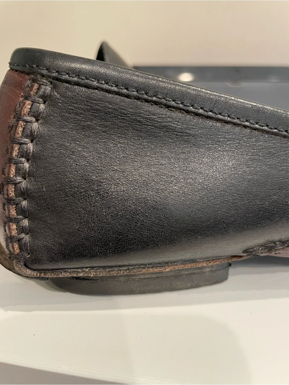 Gucci Horsebit Loafers Driver Mens size 7.5 with Gold Hardware